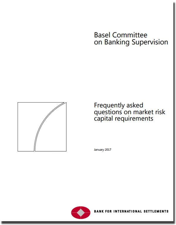 BIS Frequently asked questions on market risk capital requirements