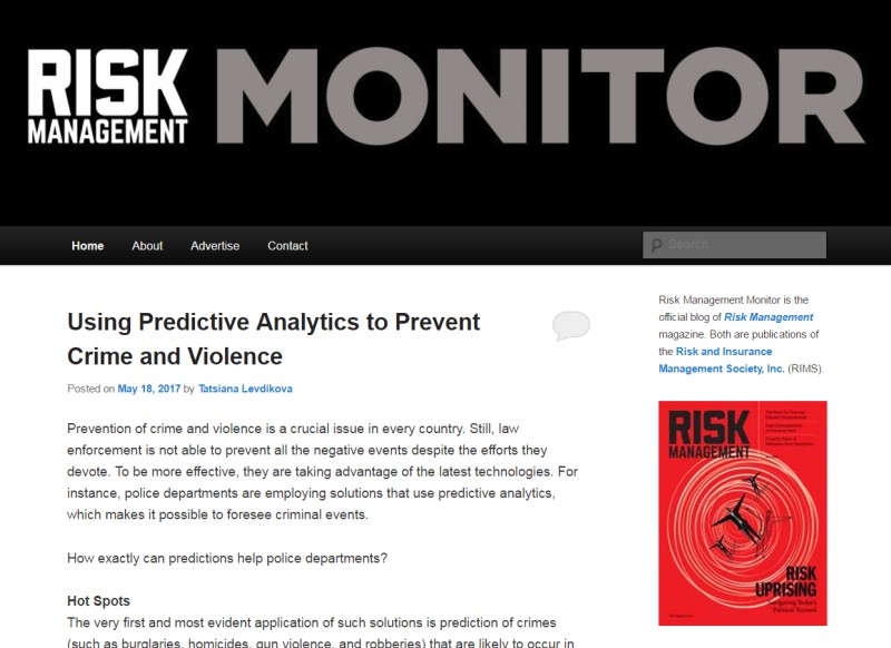 Risk Management Monitor
