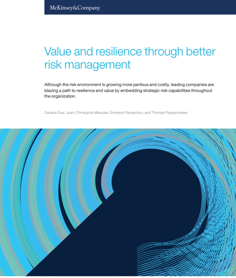 Value and resilience through better risk management